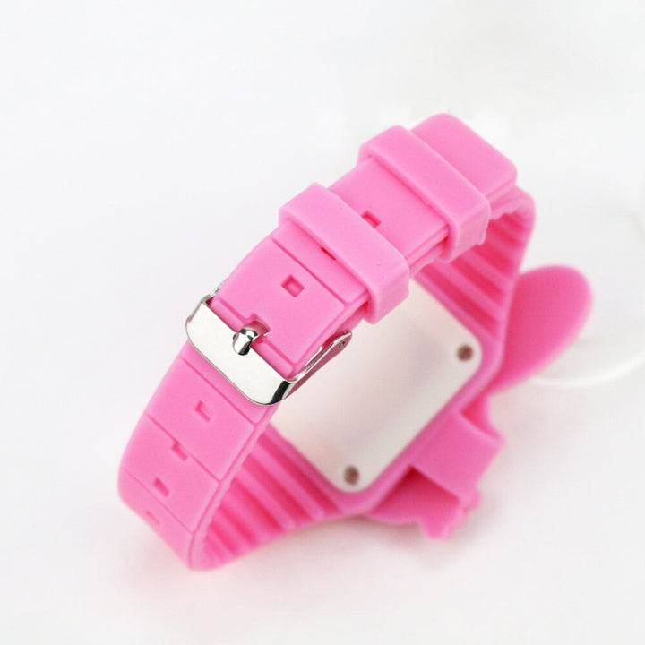 Adorable Cartoon Bunny Silicone LED Digital Watches for Kids