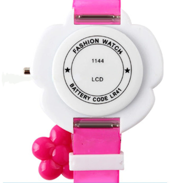 Lovely Flower-shaped Digital Watches for Kids