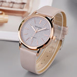 Multi-color Starry Sky Dial with Vegan Leather Band Quartz Watches