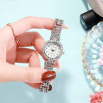 Luxury Fashion Rhinestone Bejeweled Quartz Watches