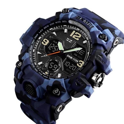 Waterproof Military Men’s Watch With Shock Resistance