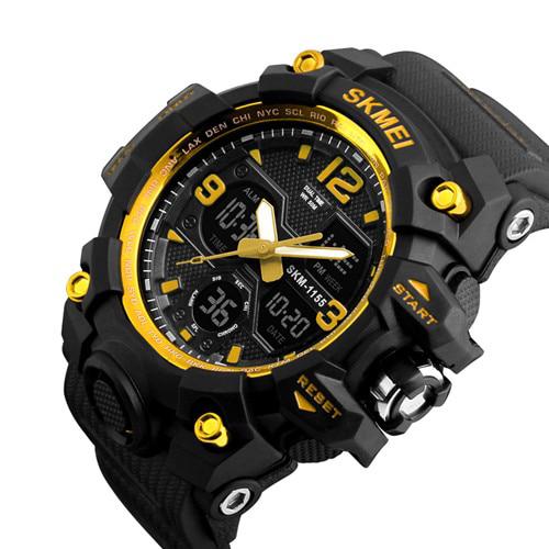 Waterproof Military Men’s Watch With Shock Resistance