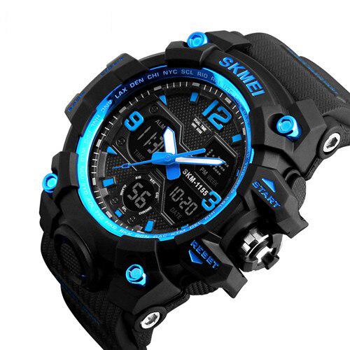 Waterproof Military Men’s Watch With Shock Resistance