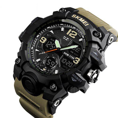 Waterproof Military Men’s Watch With Shock Resistance