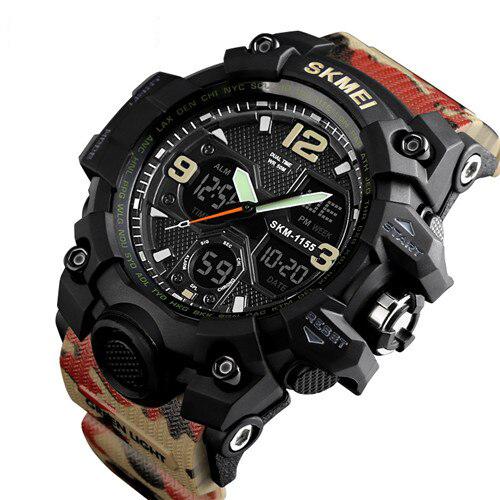 Waterproof Military Men’s Watch With Shock Resistance