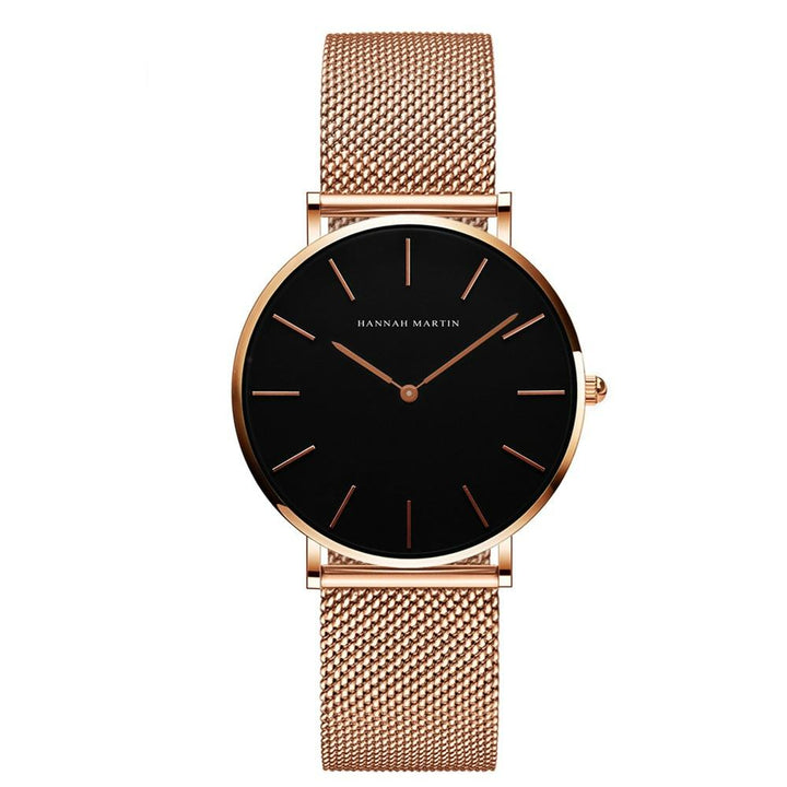 Elegant Mesh Women's Quartz Watch