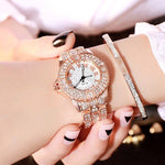 Luxury Watches For Women - The Crystal Luxury™ Crystal & Rhinestone Watch For Women
