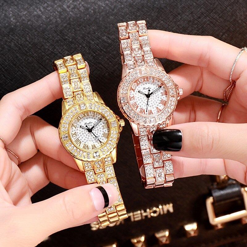 Luxury Watches For Women - The Crystal Luxury™ Crystal & Rhinestone Watch For Women