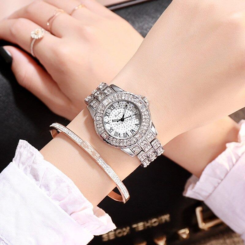 Luxury Watches For Women - The Crystal Luxury™ Crystal & Rhinestone Watch For Women