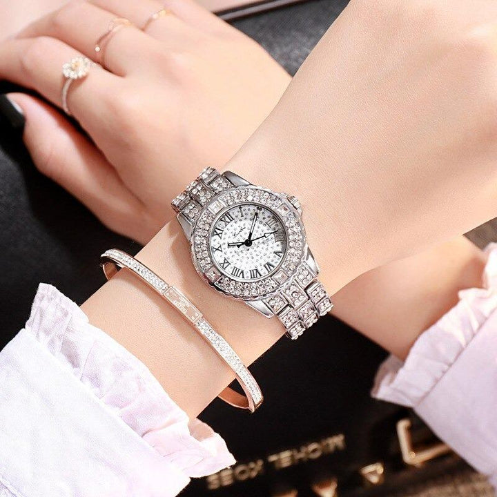 Luxury Watches For Women - The Crystal Luxury™ Crystal & Rhinestone Watch For Women