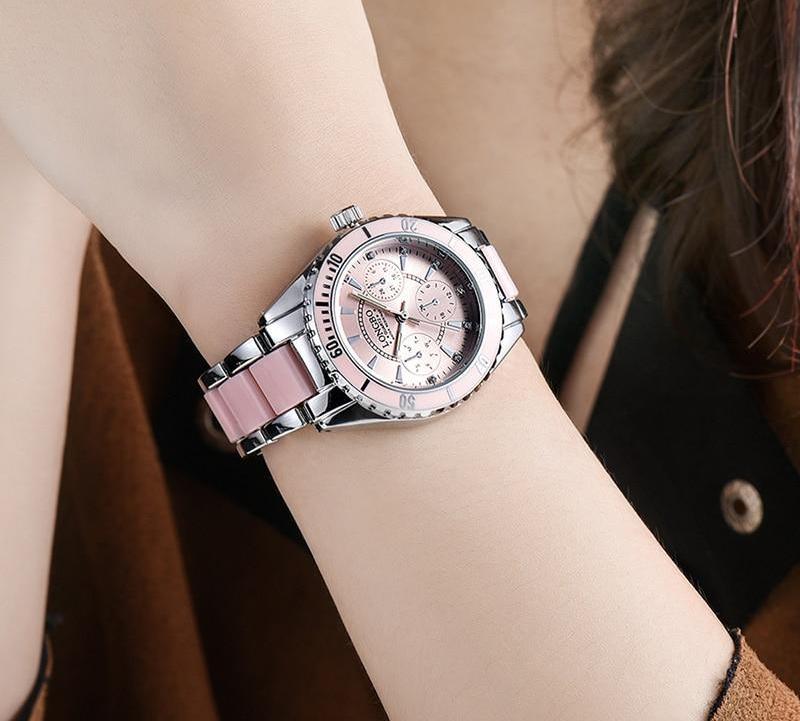 Luxury Watches For Women - The Feminino™ Ceramic And Alloy Fashion Watches For Women