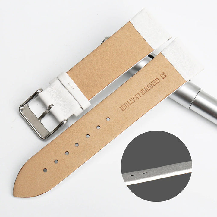 Fashionable Ultra-Thin Genuine Leather Replacement Watchbands