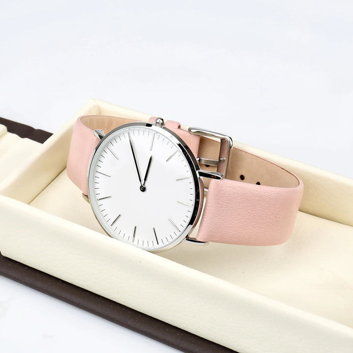 Fashionable Ultra-Thin Genuine Leather Replacement Watchbands