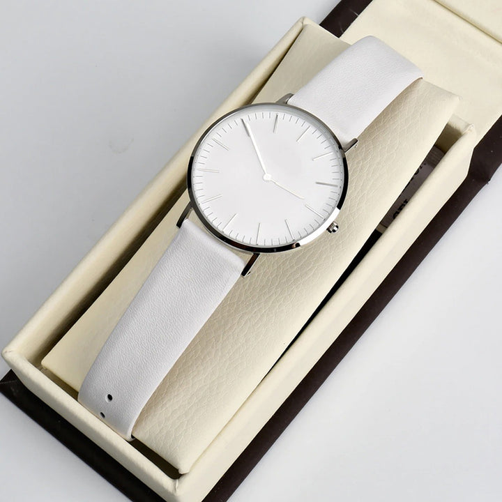 Fashionable Ultra-Thin Genuine Leather Replacement Watchbands