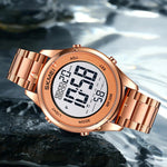 Trendy Fashion Three-Dimensional Dial Sports Digital Watches