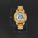 Trendy Fashion Three-Dimensional Dial Sports Digital Watches
