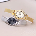 Stainless Steel Roman Numeral Dial with Ultra-slim Fashion Quartz Watches
