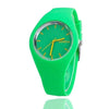 Multi-color Soft and Lightweight Silicone Strap Quartz Watches