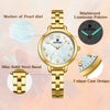 Slender and Graceful Ultra Shine Pearl Dial Quartz Watches