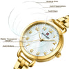 Slender and Graceful Ultra Shine Pearl Dial Quartz Watches