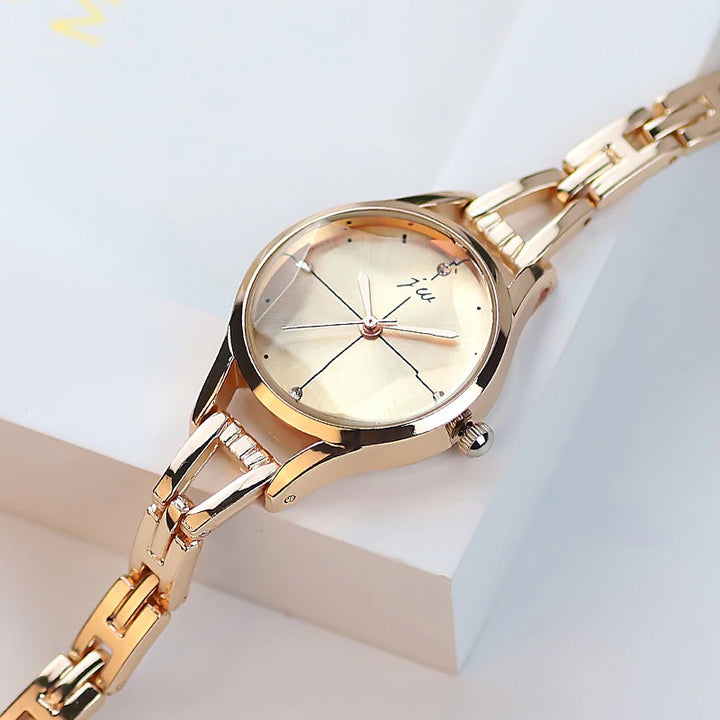 Simply Chic and Fancy Numberless Dial Quartz Watches