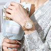 Graceful Classic Bowknot Style with Rhinestone Inlay Ultra-thin Quartz Watches