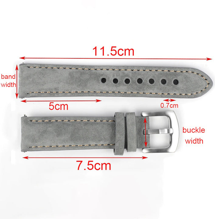 Handmade Quick-release Leather Replacement Watchbands