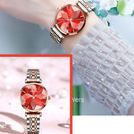 Small and Exquisite Diamond Cutting Design Quartz Watches