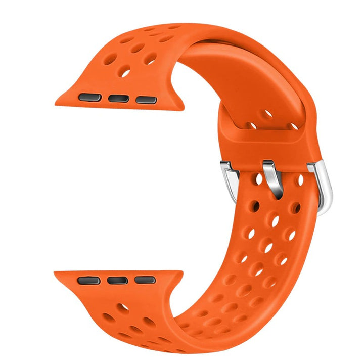 Fun and Vibrant Breathable Silicone Apple Watch Band Replacements