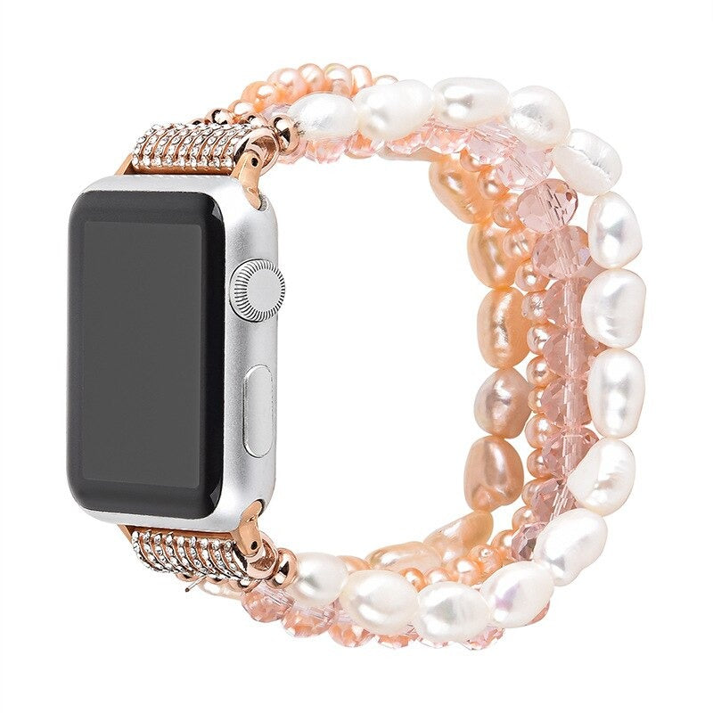 Mulit-layer Fancy Beaded Apple Watch Strap Replacement