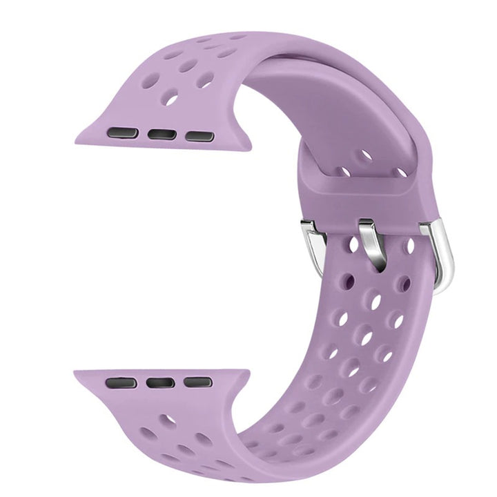 Fun and Vibrant Breathable Silicone Apple Watch Band Replacements