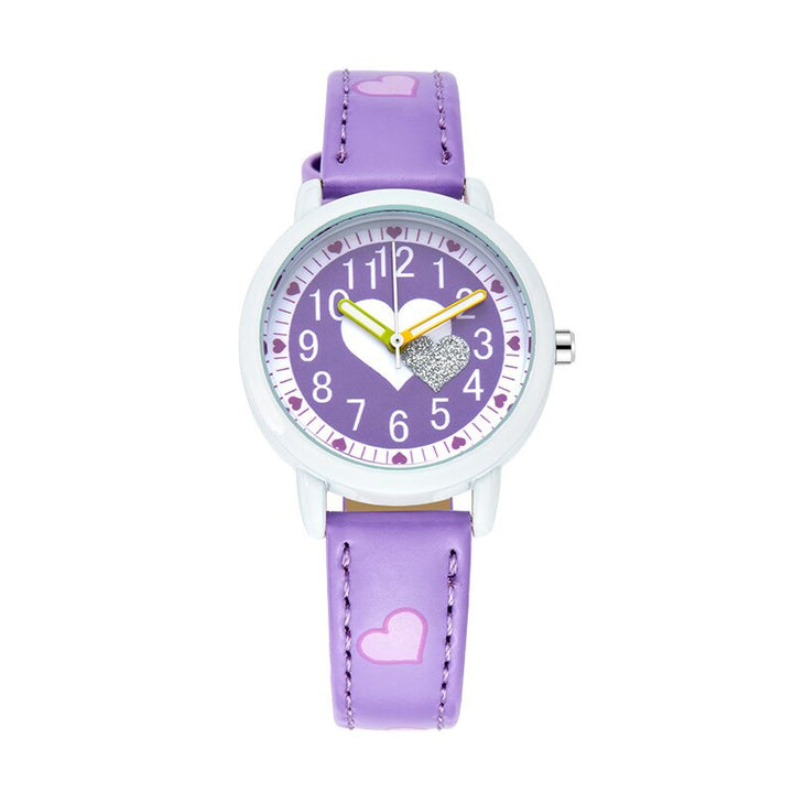 Studded Love Hearts Children's Quartz Watches