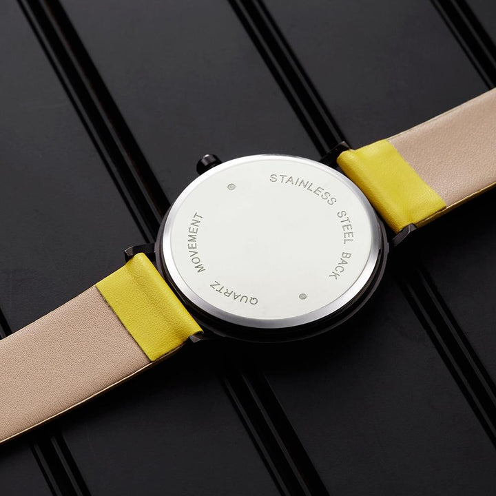 Quartz Watches - Casual Style Quartz Watch With Waterproof Leather Band