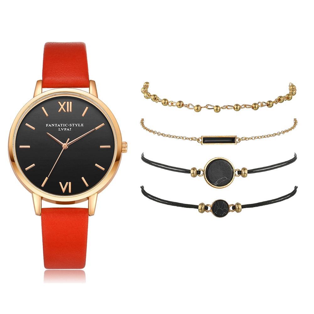 Quartz Watches - Voguish Watch Set Quartz Wristwatch With Minimalist Bracelets