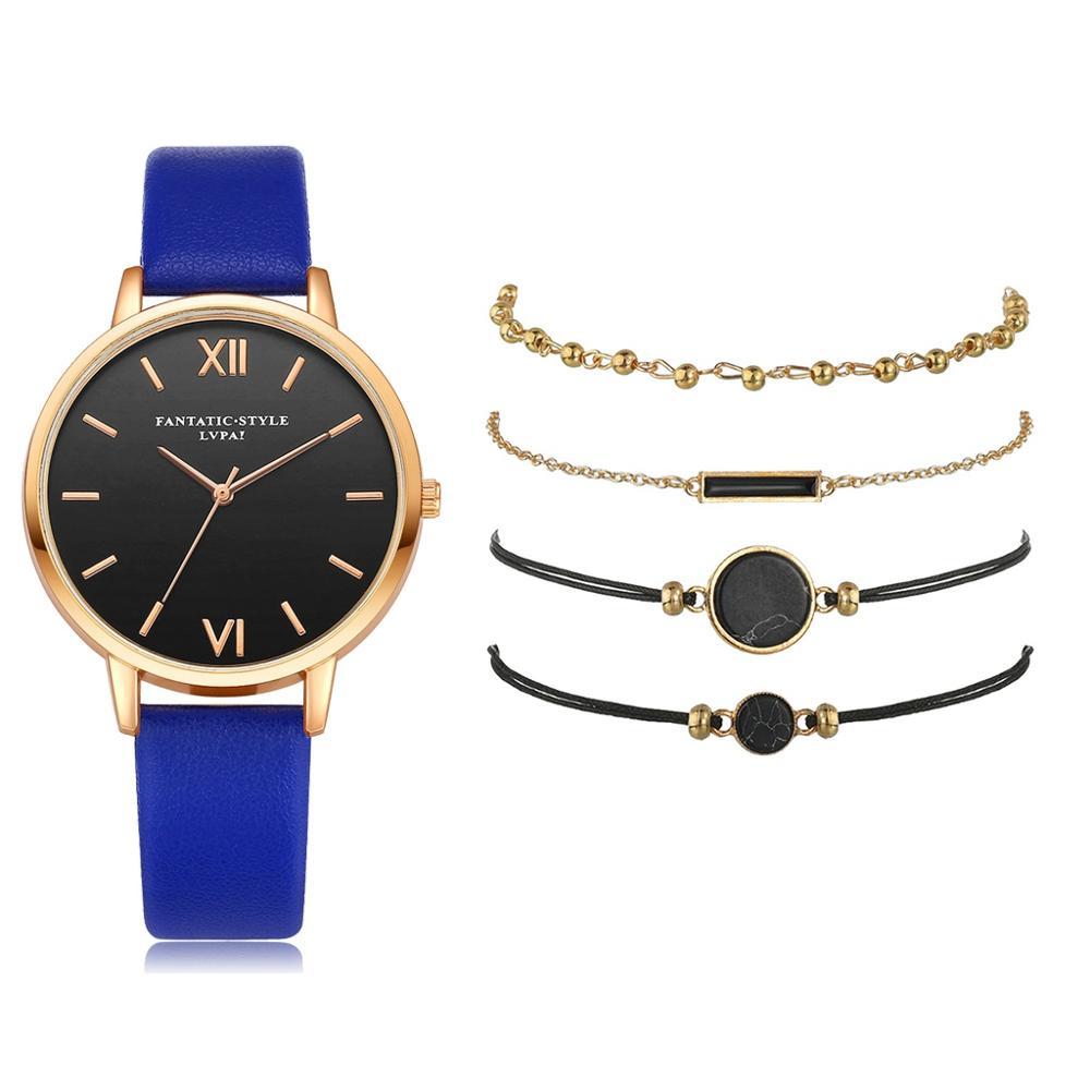 Quartz Watches - Voguish Watch Set Quartz Wristwatch With Minimalist Bracelets