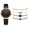 Quartz Watches - Voguish Watch Set Quartz Wristwatch With Minimalist Bracelets