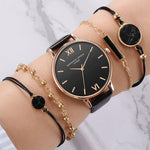 Quartz Watches - Voguish Watch Set Quartz Wristwatch With Minimalist Bracelets