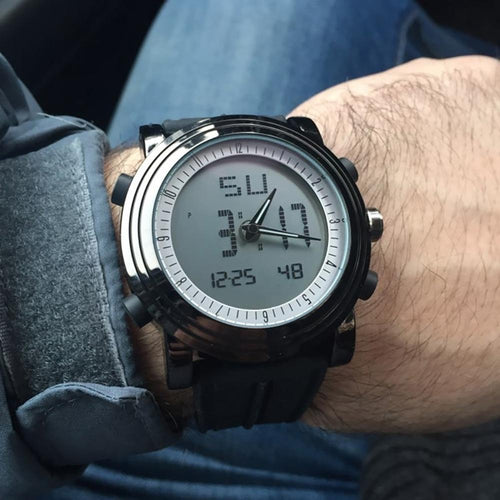 Quartz Watches - Waterproof Sports Digital Quartz Wristwatch
