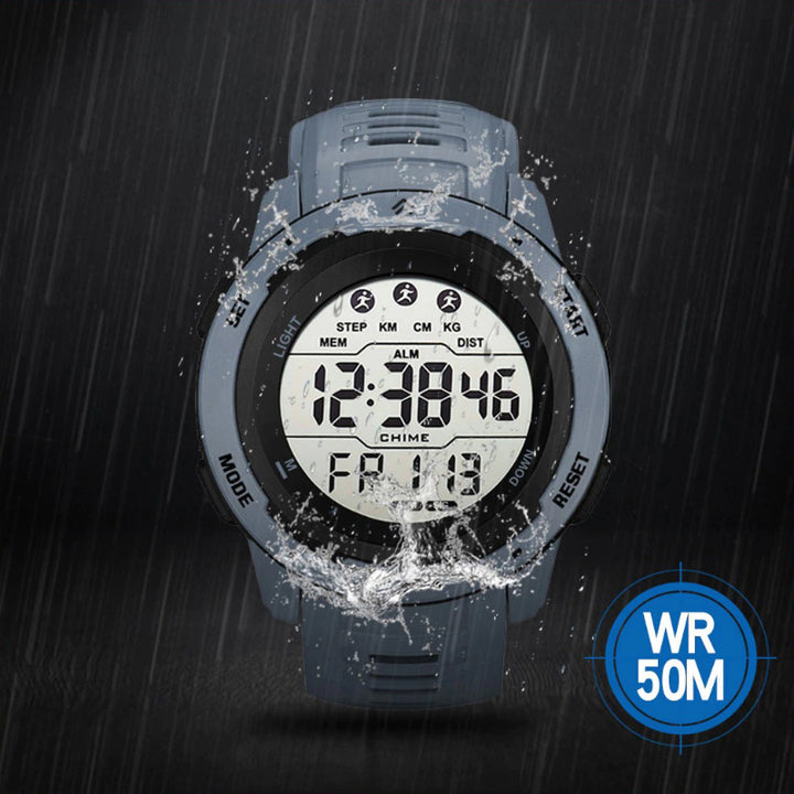 Outdoor LED Display Digital Sports Watches for Men