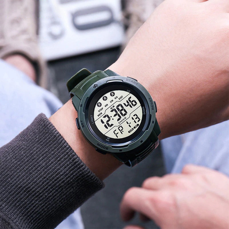 Cool and Trendy Outdoor Sports Large-Screen Dial Digital Watches