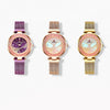 Glitz and Shine Rhinestones with Glowing Dial Quartz Watches