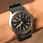 Rugged Nylon Military Watchbands with Stainless Steel Buckle