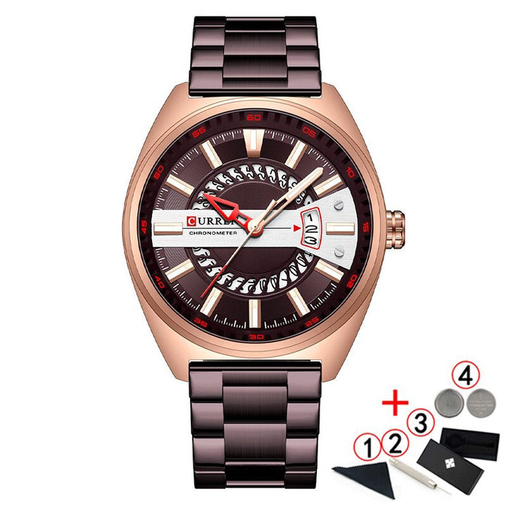 Sportsman Fashion Luminous Chronograph Quartz Watches