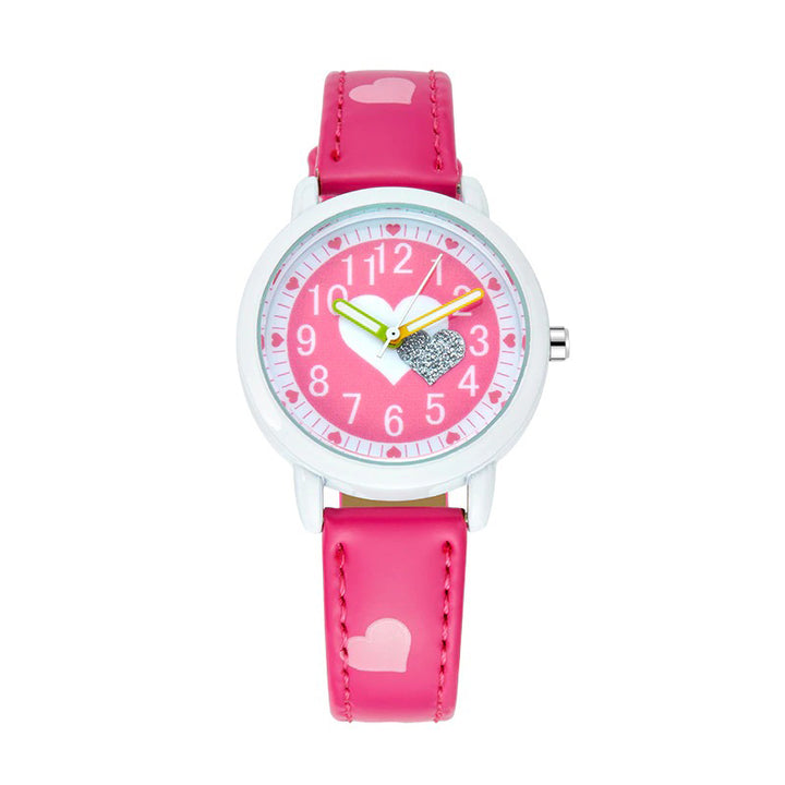 Studded Love Hearts Children's Quartz Watches