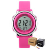 Multi-color Digital LED Fashion Sports Chronograph Watches for Kids