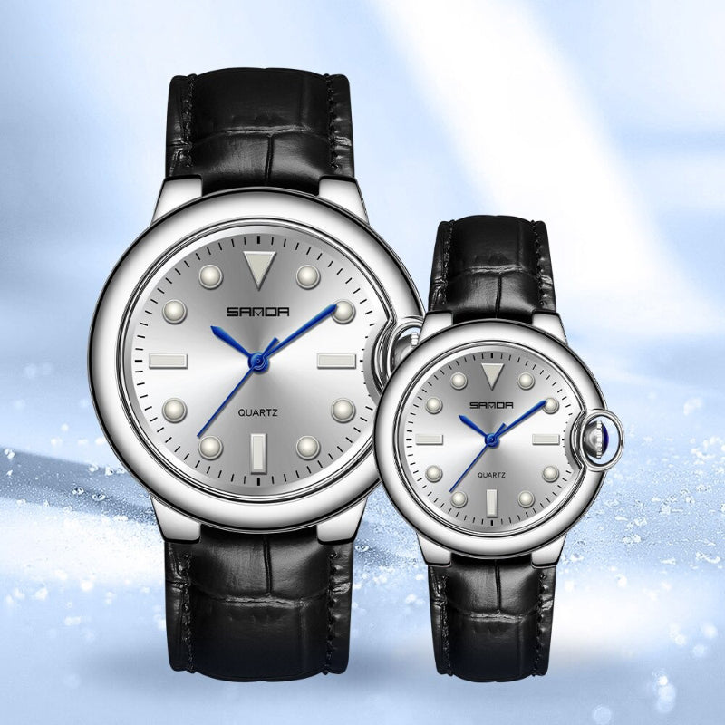 Sleek and Classic Quartz Wristwatch for Men and Women