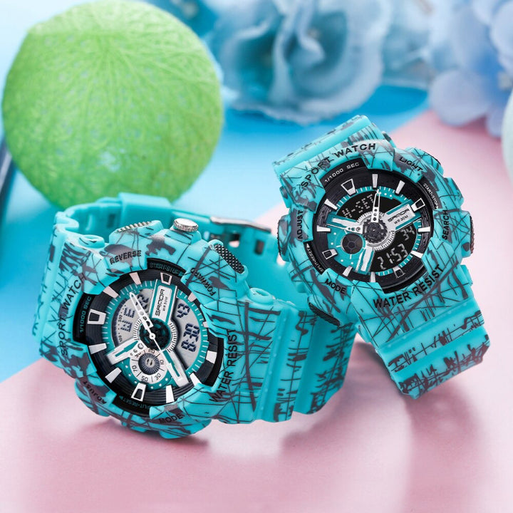 Water-resistant and Durable Sportswatch for Men and Women