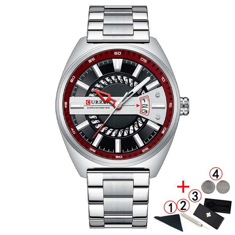 Sportsman Fashion Luminous Chronograph Quartz Watches