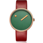 Simple Watches - The Dotted Plains™ Luxury Designer Leather Watch For Women