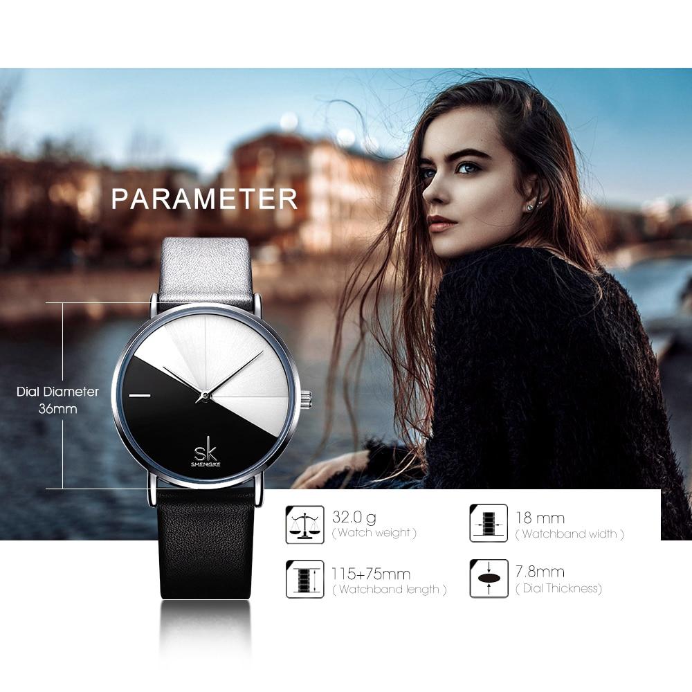Simple Watches - The Double Colored™ Leather Creative Two Colored Women's Wristwatches